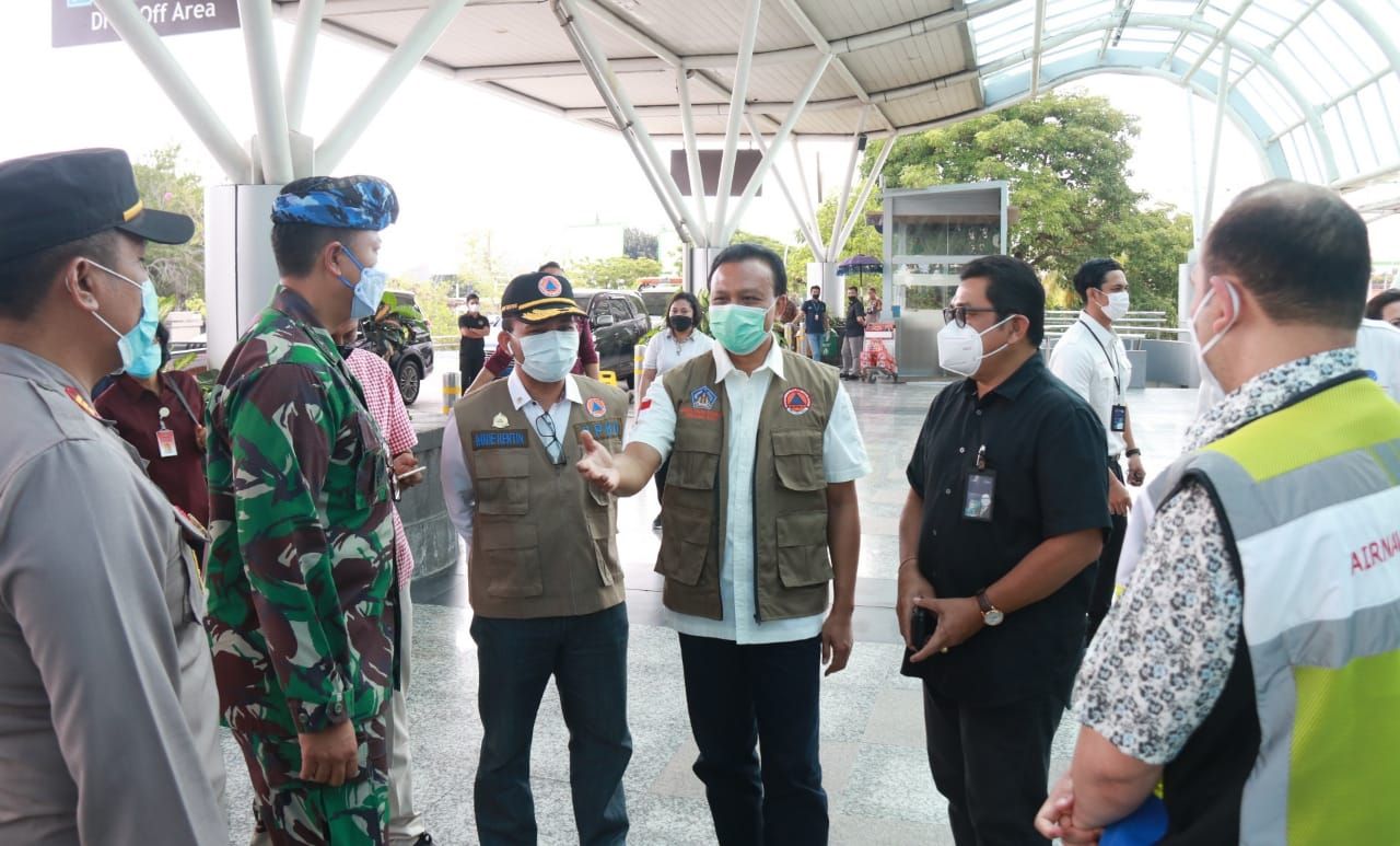 podiumnews.com-Bali Gelar Simulasi Kedatangan Wisman di Bandara Ngurah Rai